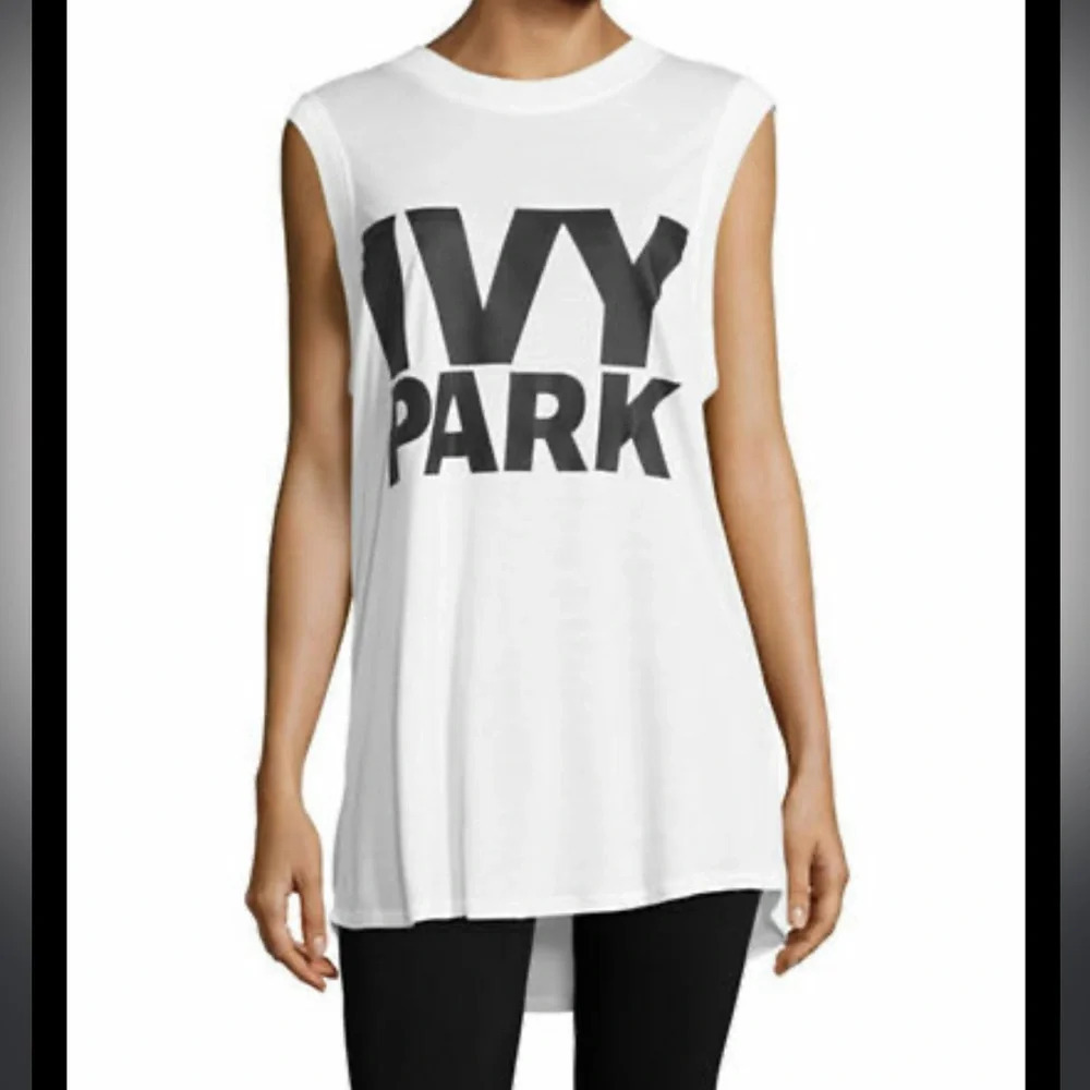IVY PARK OVERSIZED MODAL LOGO TANK